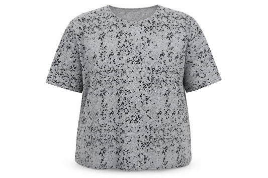 Womens UK Size 22 Simply Be Grey Basic T-Shirt