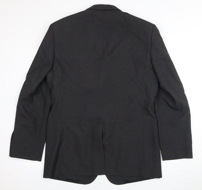 Mens UK Size 40 BHS Regular Grey Suit Jacket
