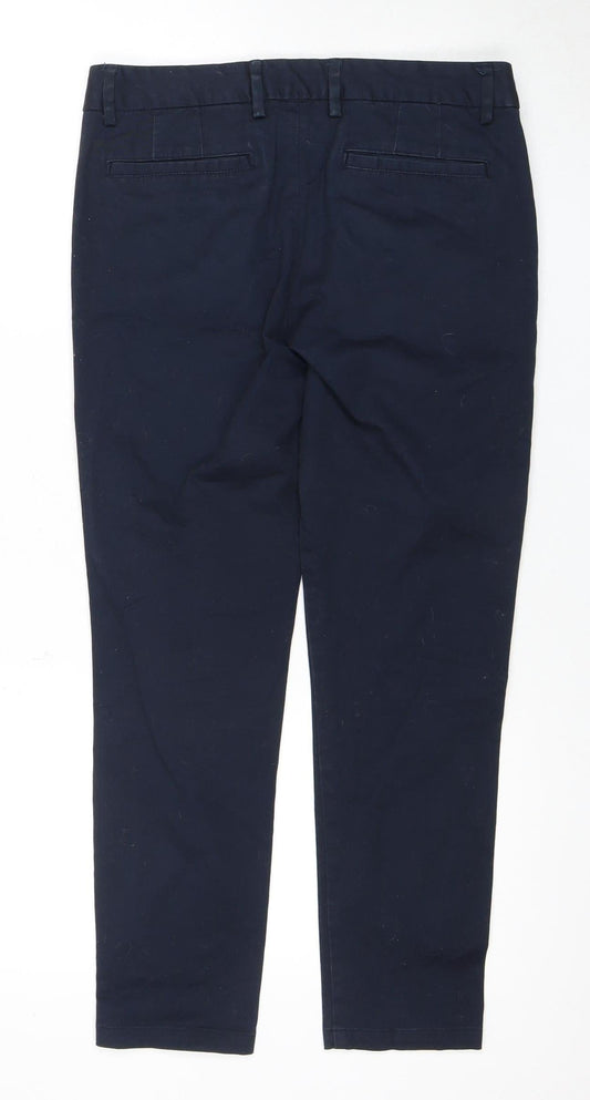 River Island Women's Blue Chino Trousers Size 28/30