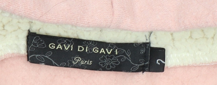 Gavi di Gavi Women's Pink Pullover Hoodie, UK 4, Casual Style