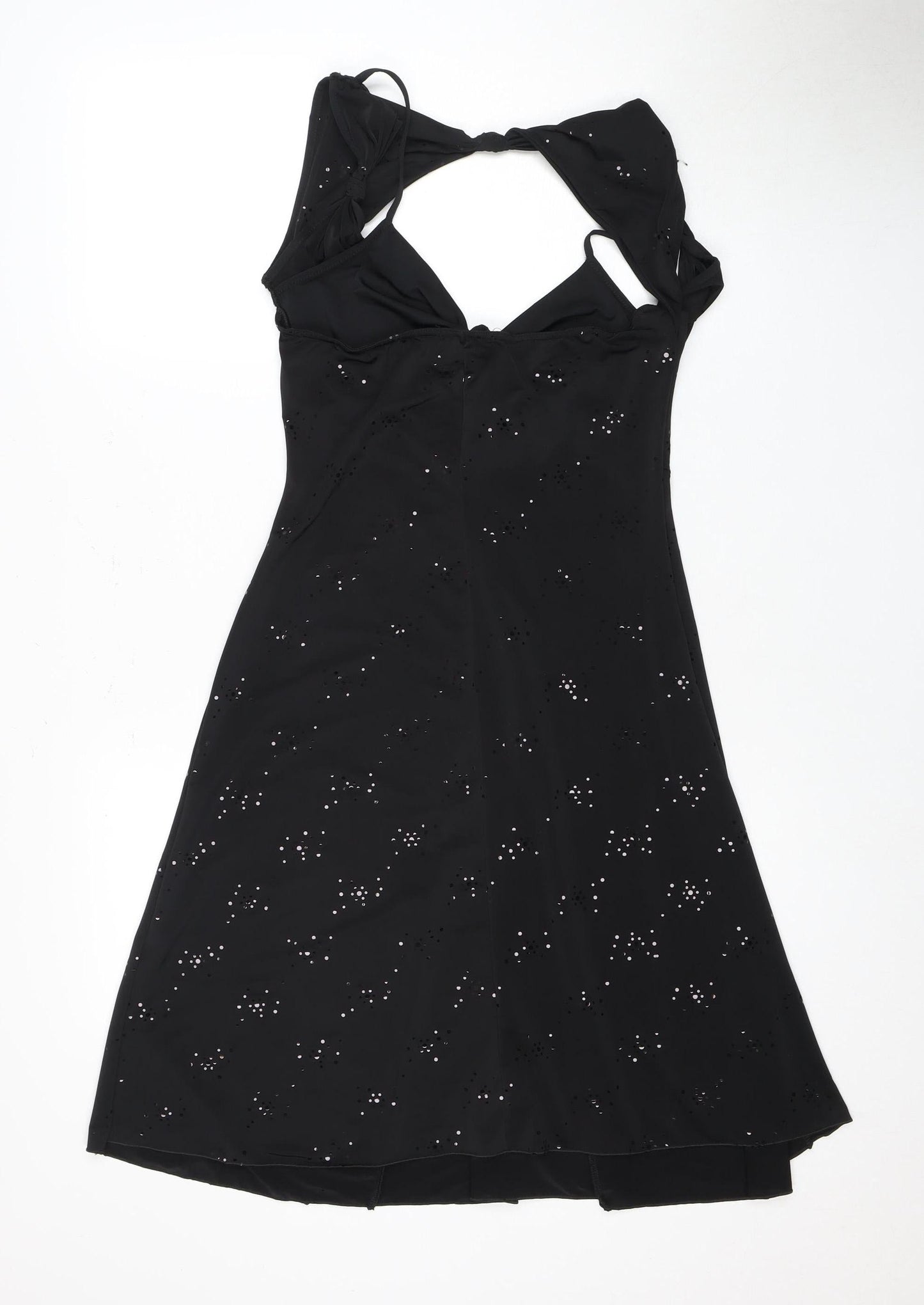 AX Paris Black Women's Halter Cocktail Dress Size 2