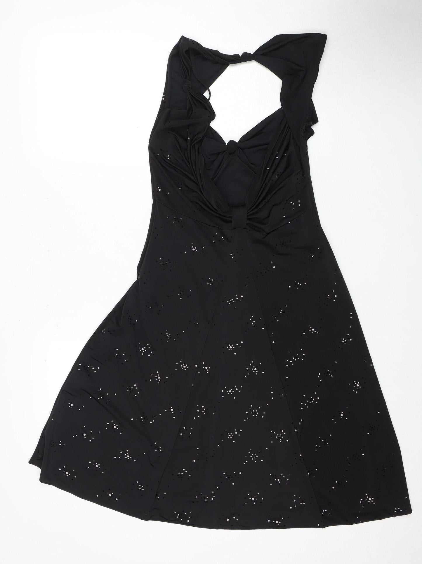 AX Paris Black Women's Halter Cocktail Dress Size 2