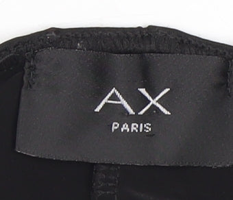 AX Paris Black Women's Halter Cocktail Dress Size 2