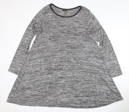 Originals Women's Grey Long Sleeve Dress Size 14