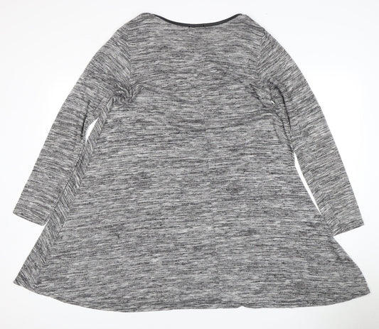 Originals Women's Grey Long Sleeve Dress Size 14