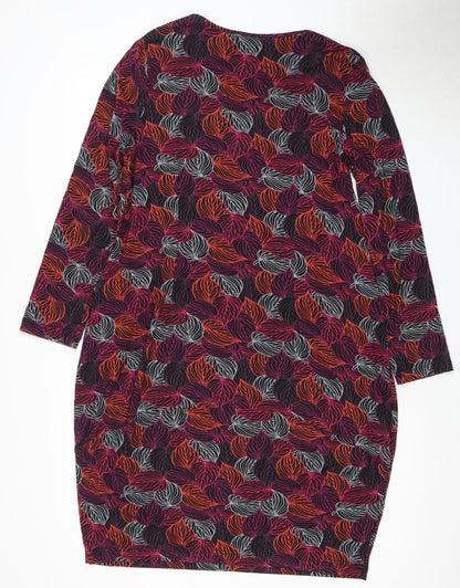 Capri Women's Multicoloured Floral Dress Size 14