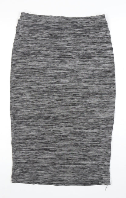 Dorothy Perkins Women's Grey Pencil Skirt, Size 8