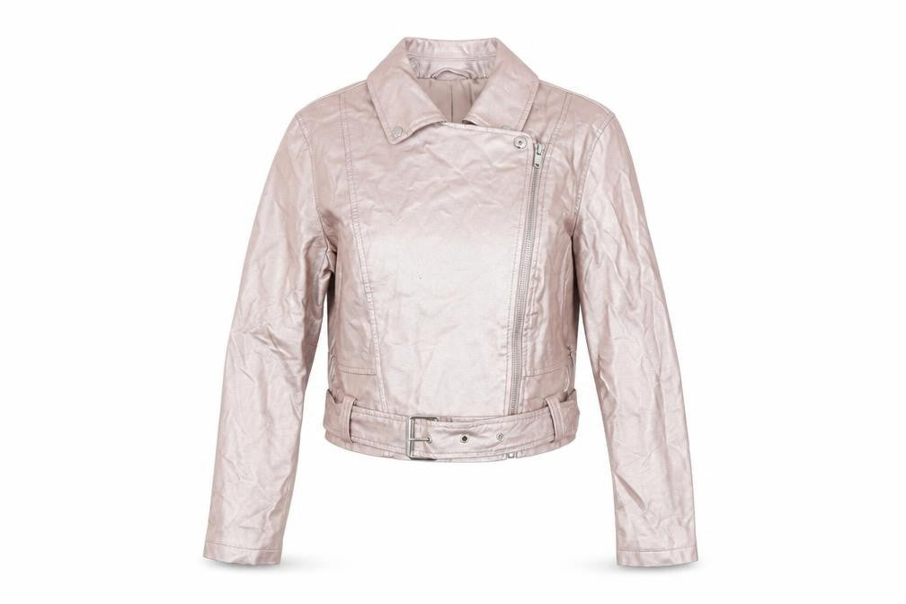 Womens UK Size UK 12 New Look Pink Motorcycle Jacket