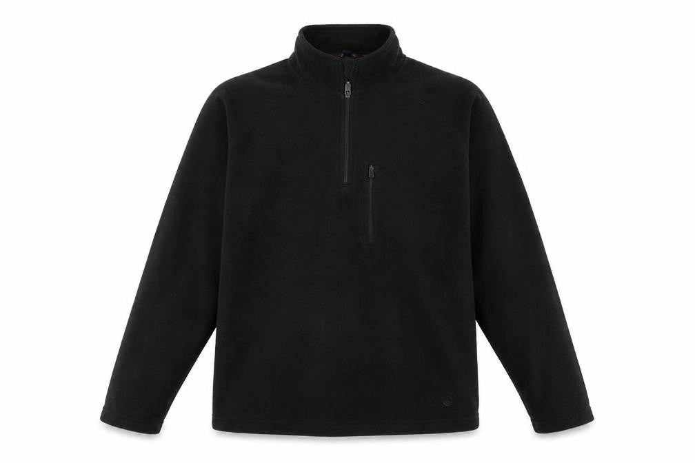 Mens UK Size M Peter Storm Black Henley Sweatshirt