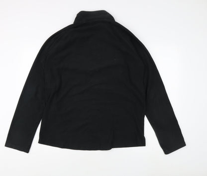 Mens UK Size M Peter Storm Black Henley Sweatshirt