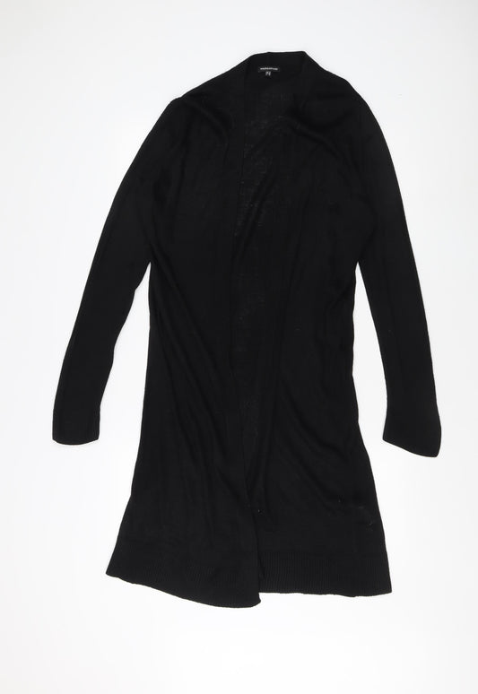 Womens UK Size 12 Warehouse Black Cardigan Jumper