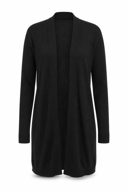 Womens UK Size 12 Warehouse Black Cardigan Jumper