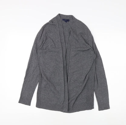 Gap Women’s Grey Knit Open Front Cardigan Size S