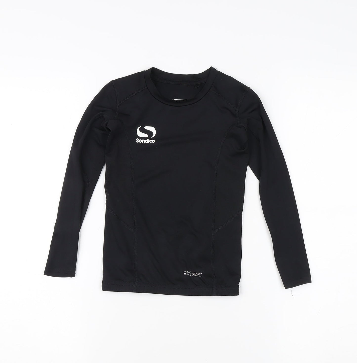 Sondico Boys Black Long Sleeve Sports Jersey Top 6 Years