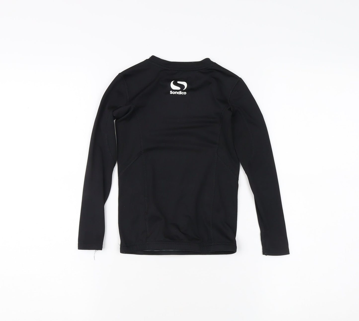 Sondico Boys Black Long Sleeve Sports Jersey Top 6 Years