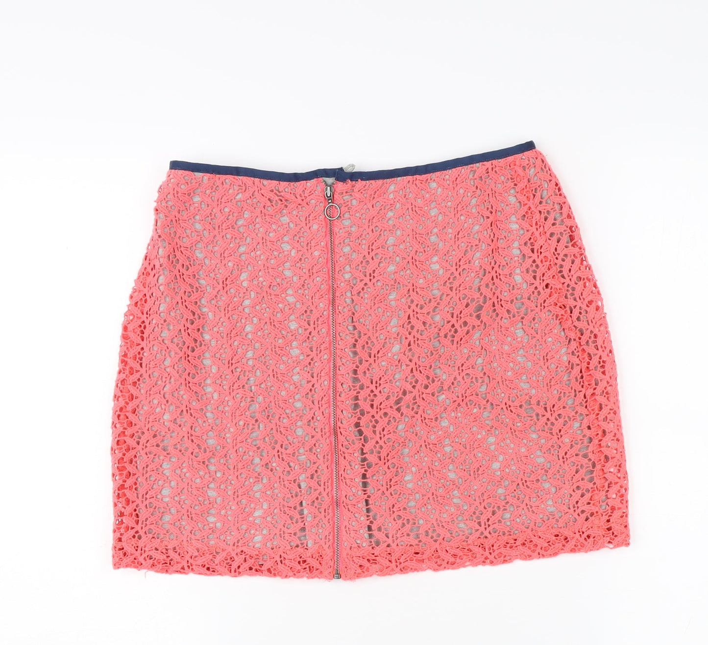 Womens UK Size S Superdry Straight & Pencil Lace Skirt