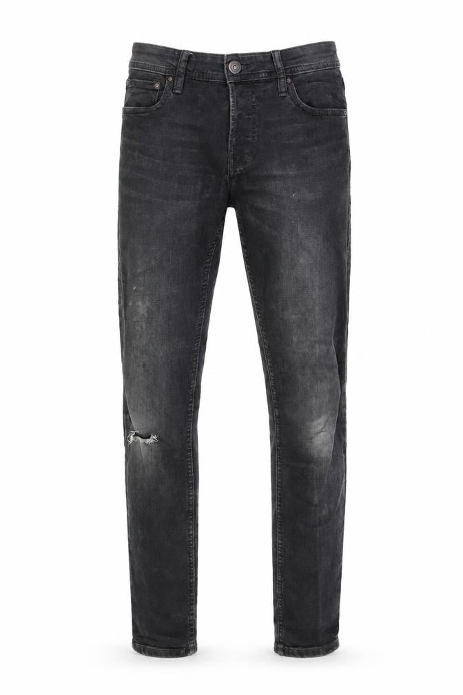 Mens UK Size 28 JACK & JONES Slim Fit Skinny Black Jeans