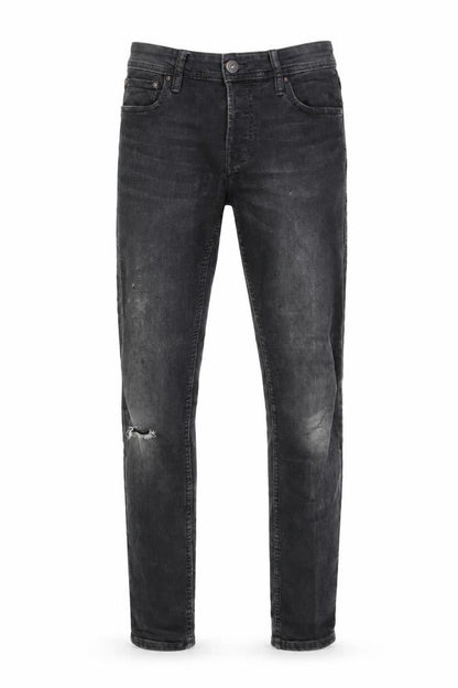 Mens UK Size 28 JACK & JONES Slim Fit Skinny Black Jeans