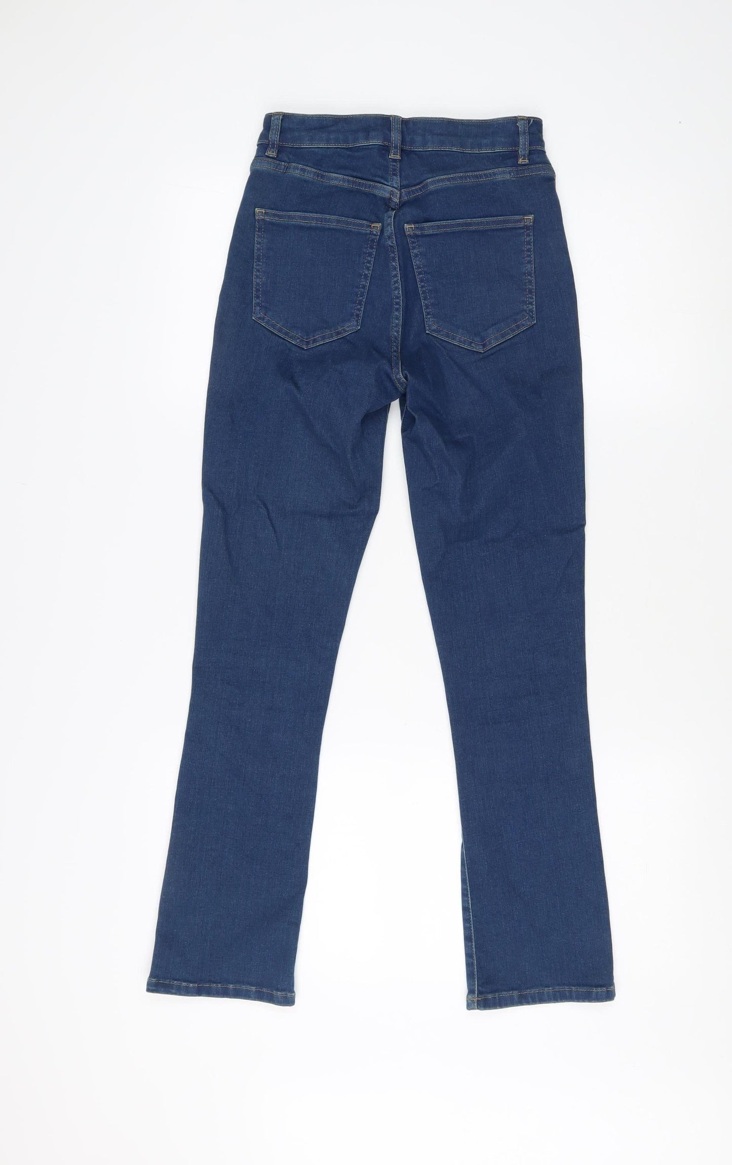 Karen Millen Women's Blue Straight Slim Jeans Size 6