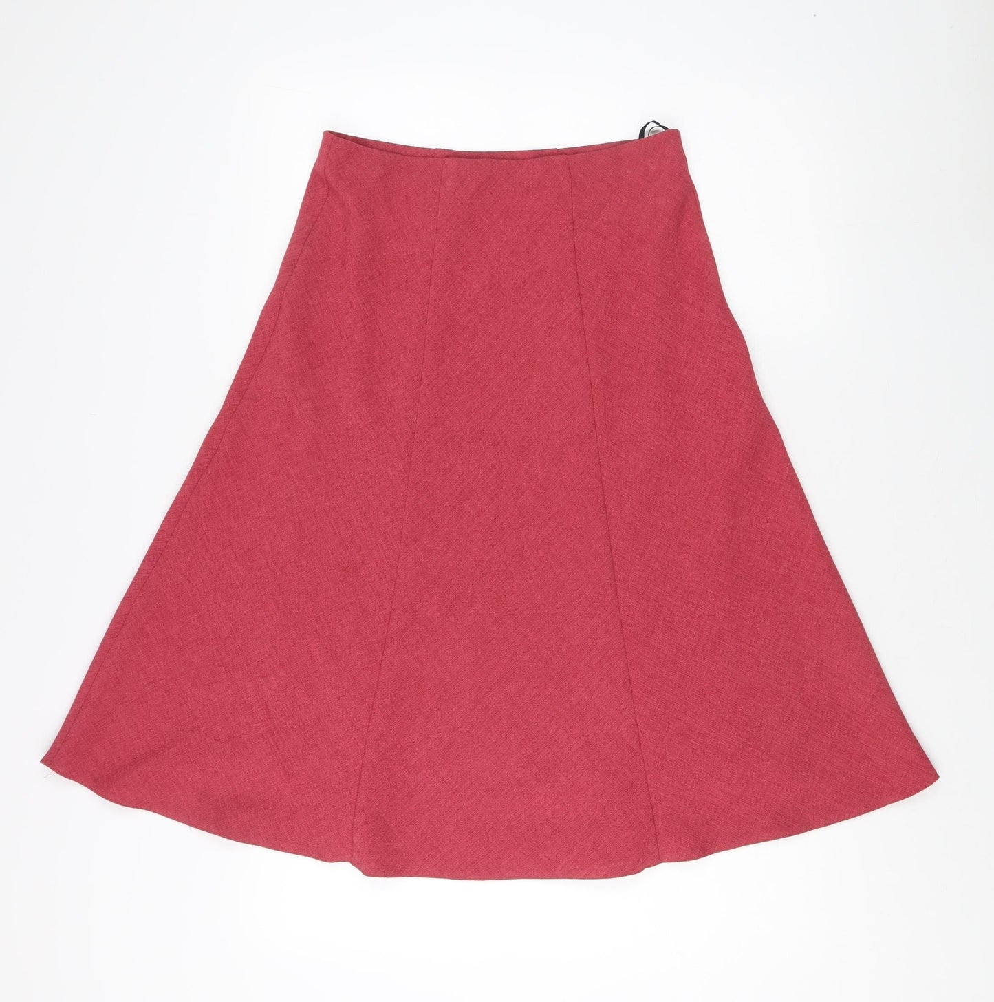 Honor Millburn Women's Red A-Line Midi Skirt Size 10