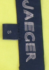 Jaeger Yellow Sleeveless Cotton Tank Top S Women