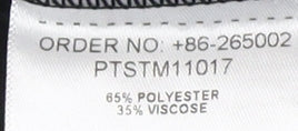 Peter Storm Unisex Black Zip Sweatshirt Size L