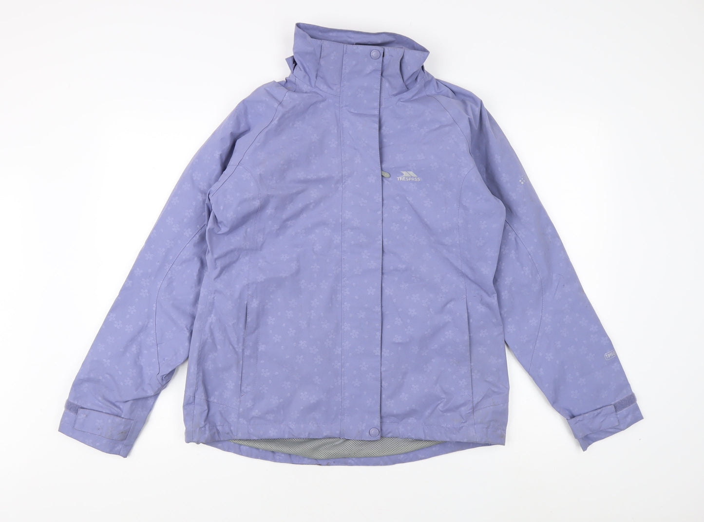 Womens UK Size M Trespass Purple Rain Coat