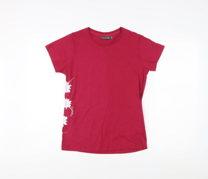 Craghoppers Red Cotton Women's T-Shirt Size 10