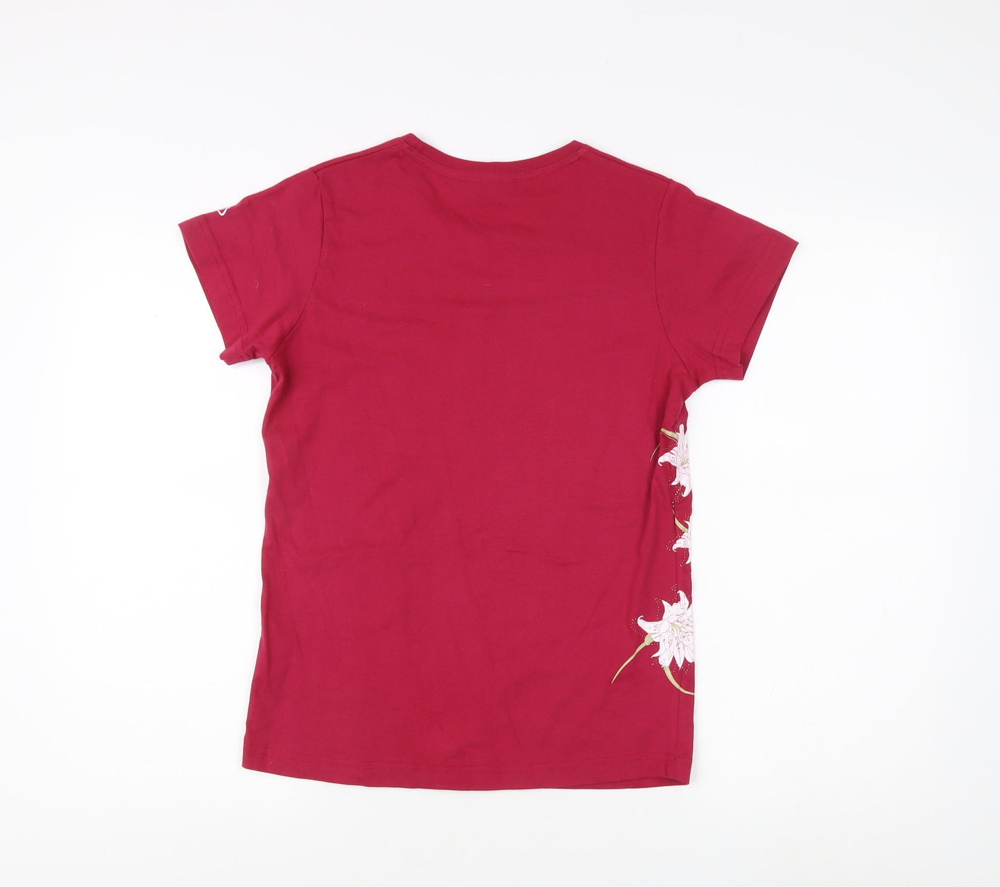 Craghoppers Red Cotton Women's T-Shirt Size 10