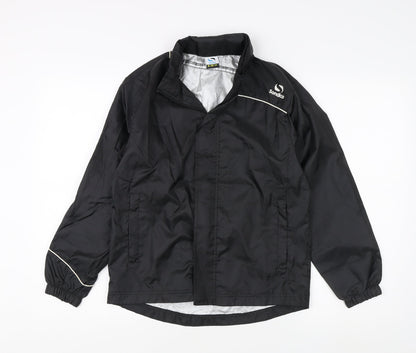 Sondico Boys Black Windbreaker Jacket 9-10 Years