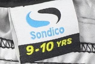 Sondico Boys Black Windbreaker Jacket 9-10 Years