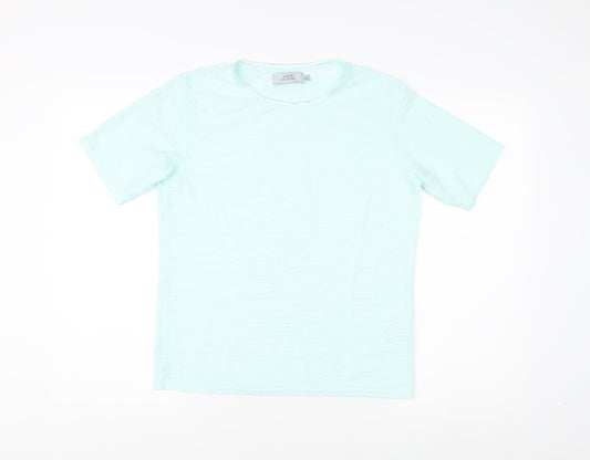 Honor Millburn Women's Green T-Shirt S Short Sleeve