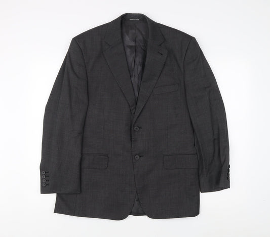 Mens UK Size 40 Jeff Banks Regular Grey Suit Jacket