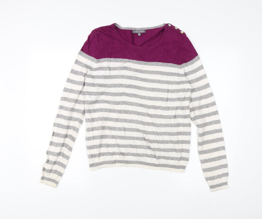 Womens UK Size 14 Laura Ashley Multicoloured Pullover Jumper