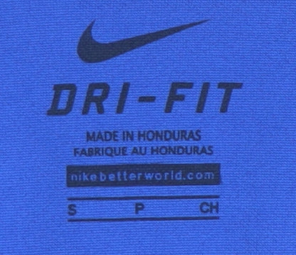 Nike Boys Blue Football Jersey T-Shirt S