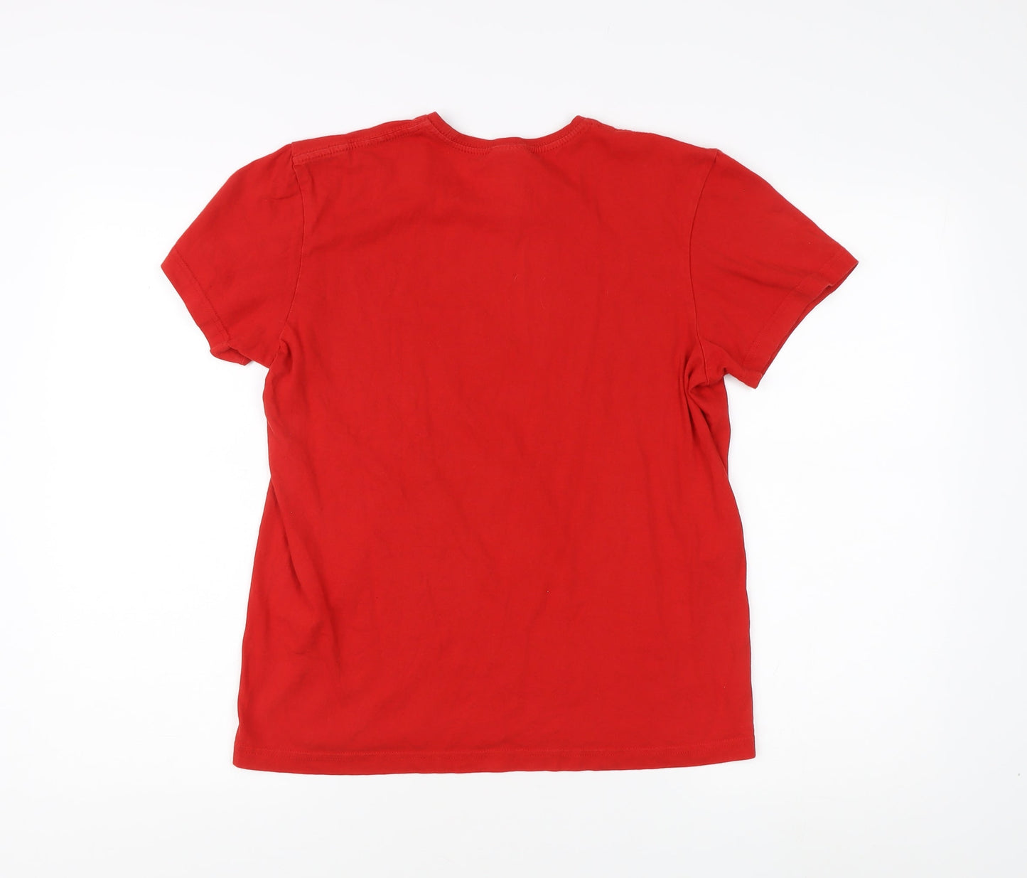 Mens UK Size S adidas Red  T-Shirt