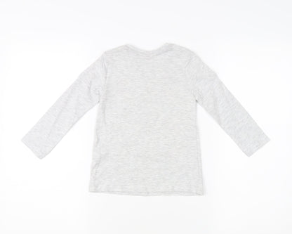 Harry Potter Boys Grey Cartoon Long Sleeve T-Shirt 2-3 Years