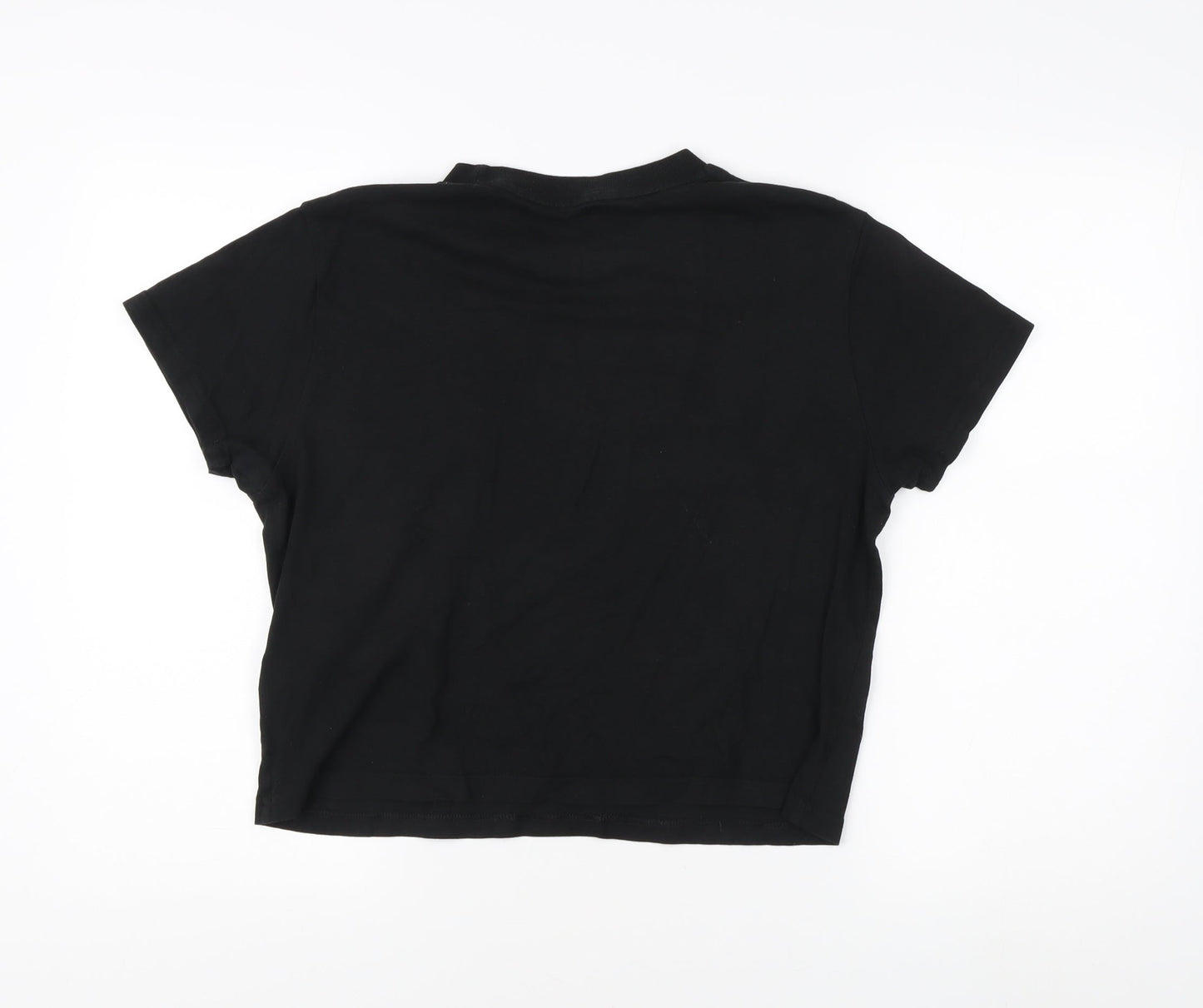 Womens UK Size 8 PUMA Black Basic T-Shirt