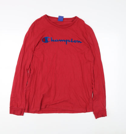 Mens UK Size M Champion Red  T-Shirt
