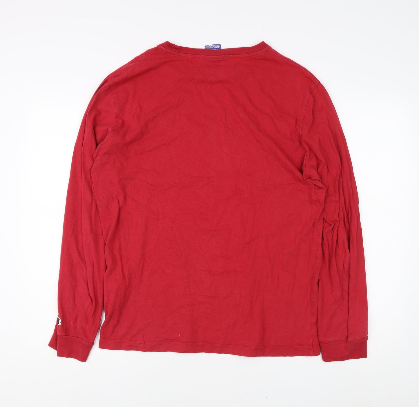 Mens UK Size M Champion Red  T-Shirt