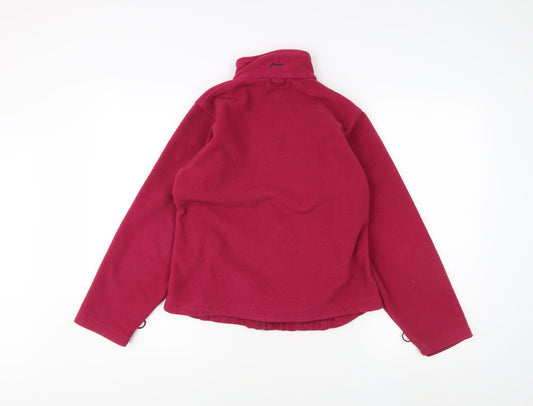 Womens UK Size 6 Joules Red Basic Jacket