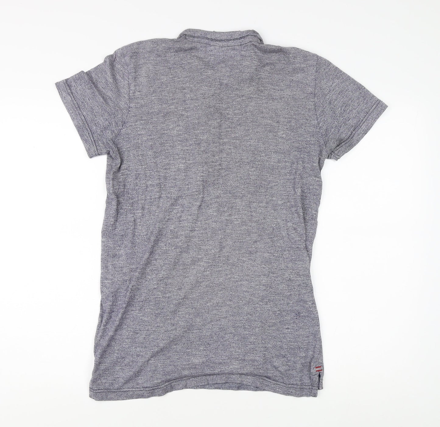 TOG Twenty Four Men's Grey Short Sleeve Polo Shirt - S