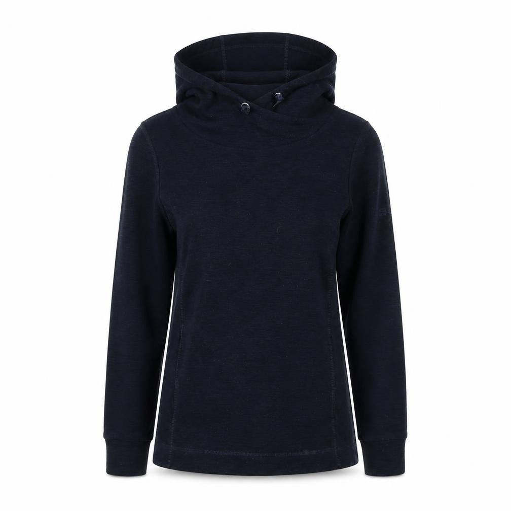 Womens UK Size 10 Regatta Blue 1/4 Zip Hoodie