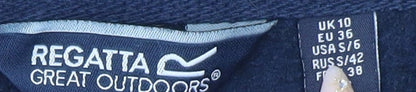 Regatta Women's Blue Hoodie Size 10 with Hood
