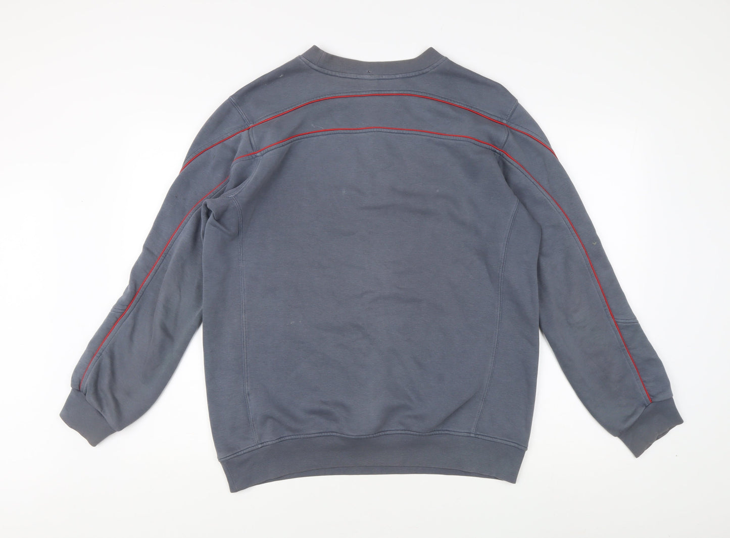 Mens UK Size M Nike Grey Pullover Sweatshirt