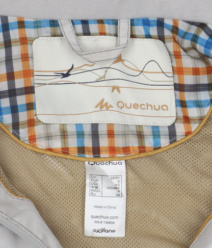 Womens UK Size XS Quechua Beige Parka Coat