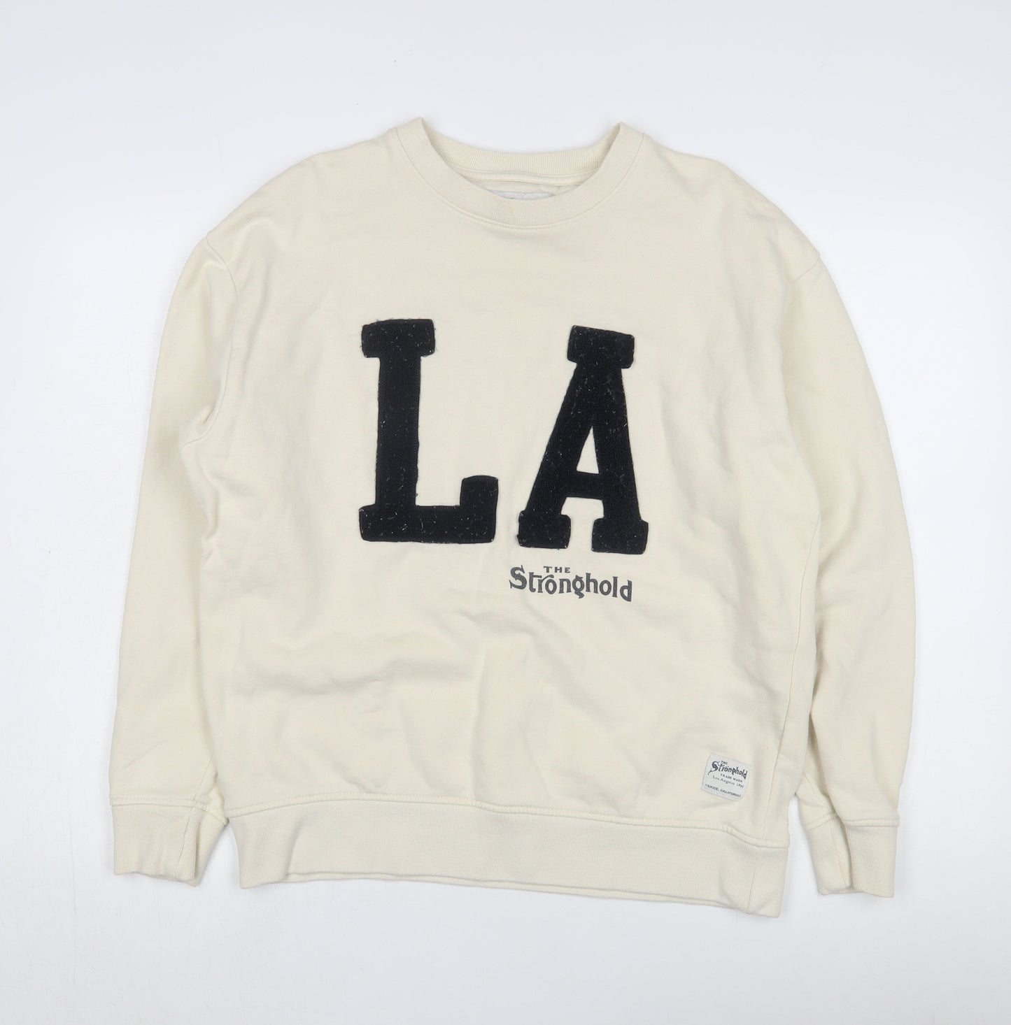 The Stronghold Ivory Unisex Medium Pullover Sweatshirt