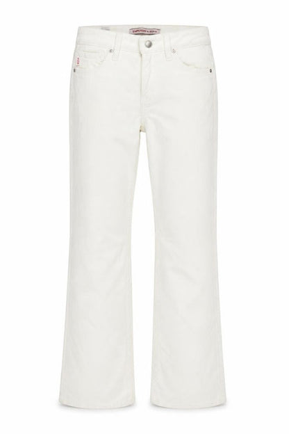 Womens UK Size 26 in Superdry   White Trousers