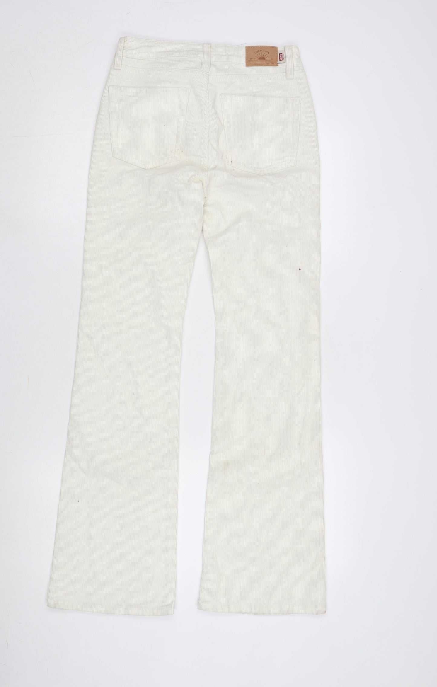 Womens UK Size 26 in Superdry   White Trousers