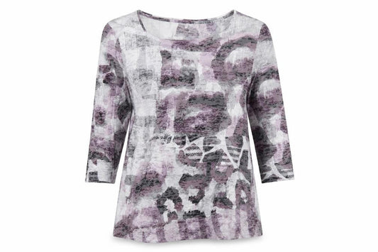 Womens UK Size 14 Unknown Multicoloured Basic T-Shirt